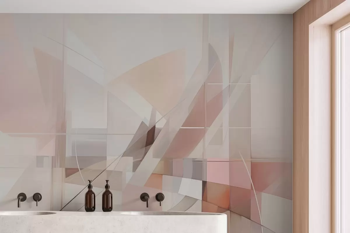 wall murals Abstract geometry w04380