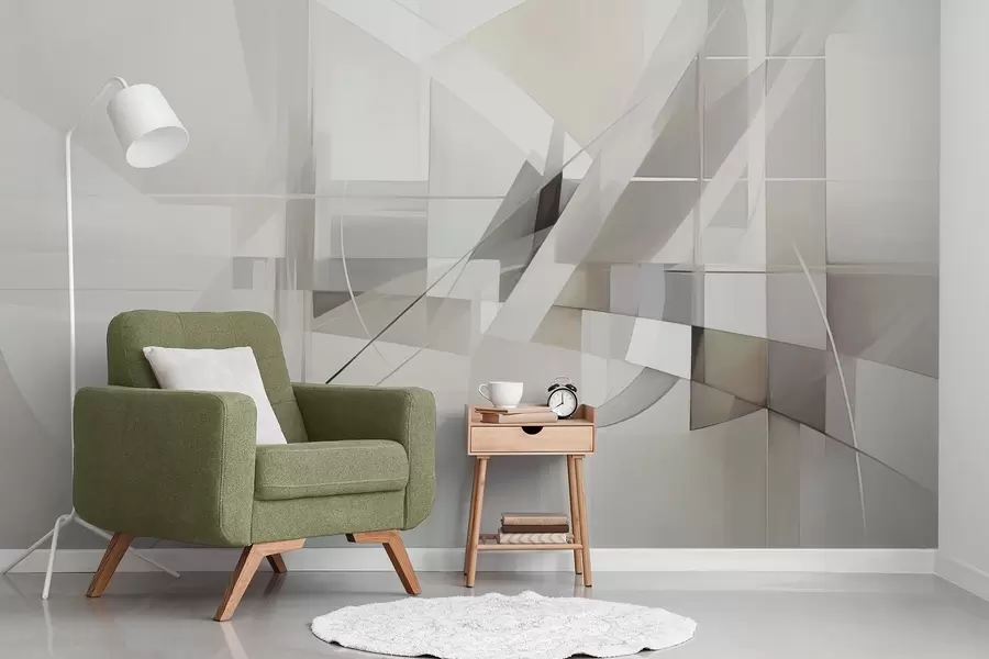 wall murals Abstract geometry w04380v1