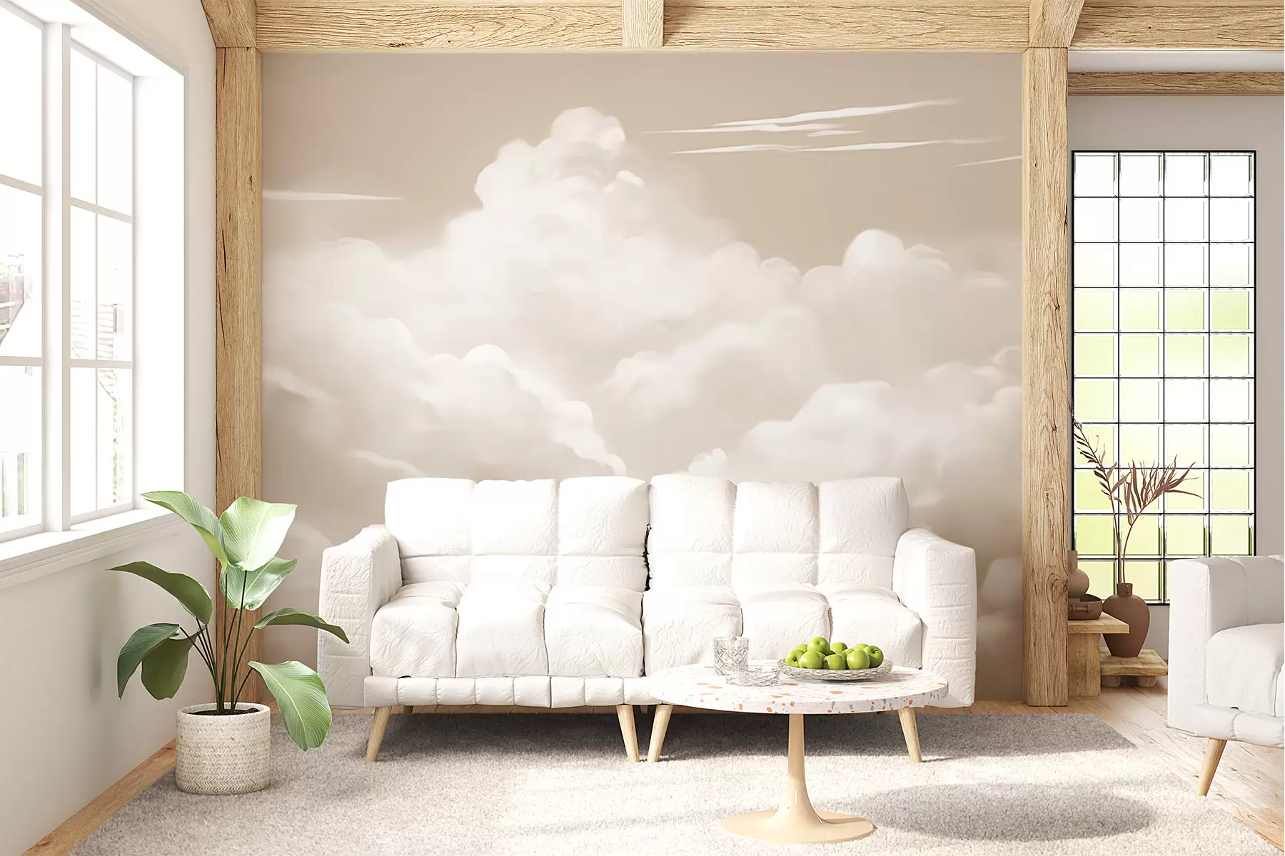 wall murals Clouds w04406v1