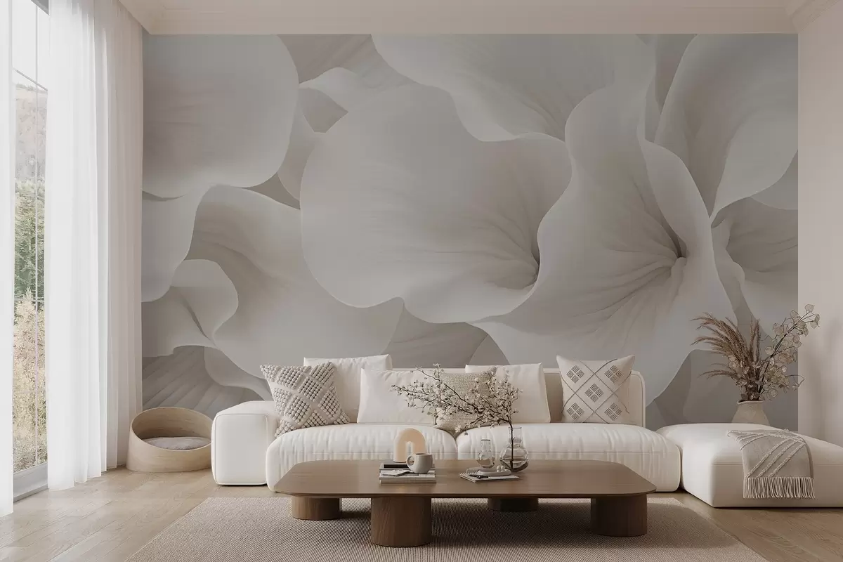 wall murals Close-up petals w04429