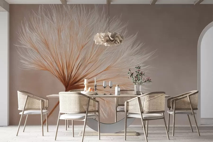 wall murals Pastel flower w04422