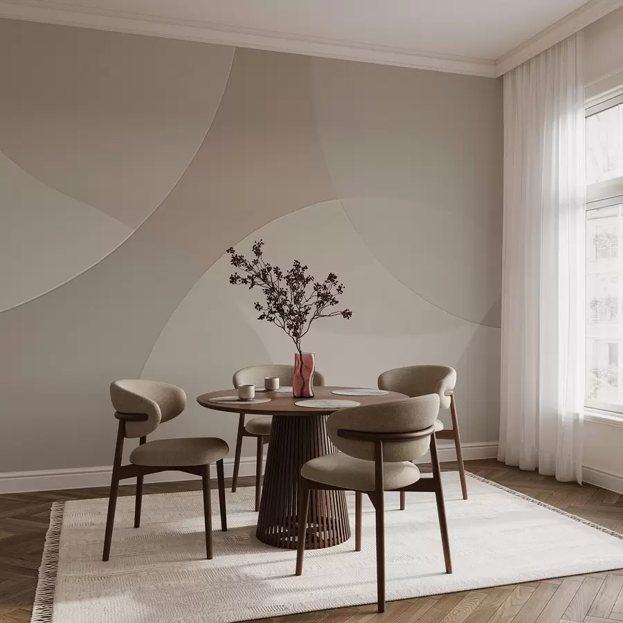 wall murals Abstract circles w04439