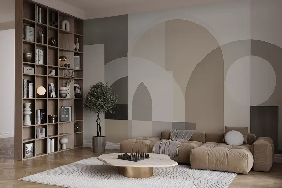 wall murals Abstract abstract geometry w04440