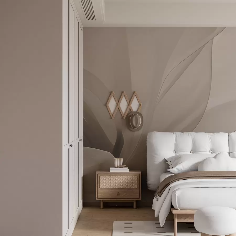 wall murals Abstract flower w04435