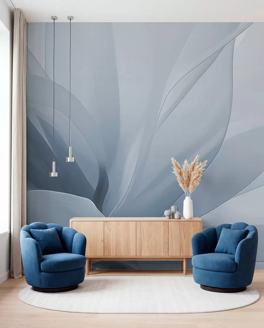 wall murals Abstract flower w04435v2