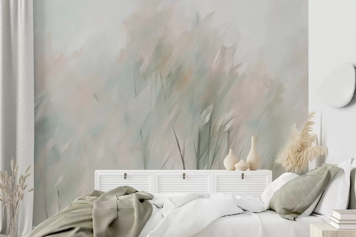 wall murals Trees imitation painting w04411v1