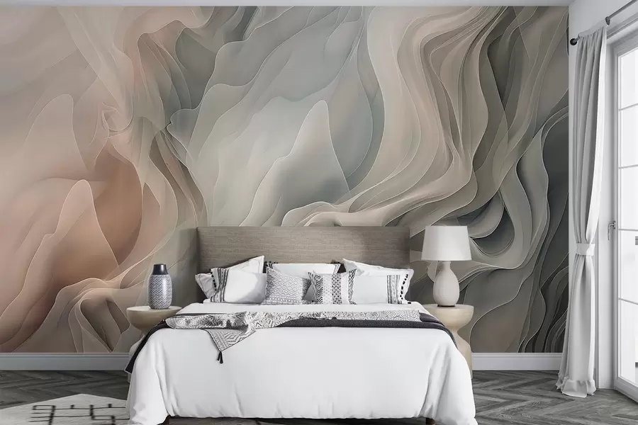 wall murals Abstract waves w04450