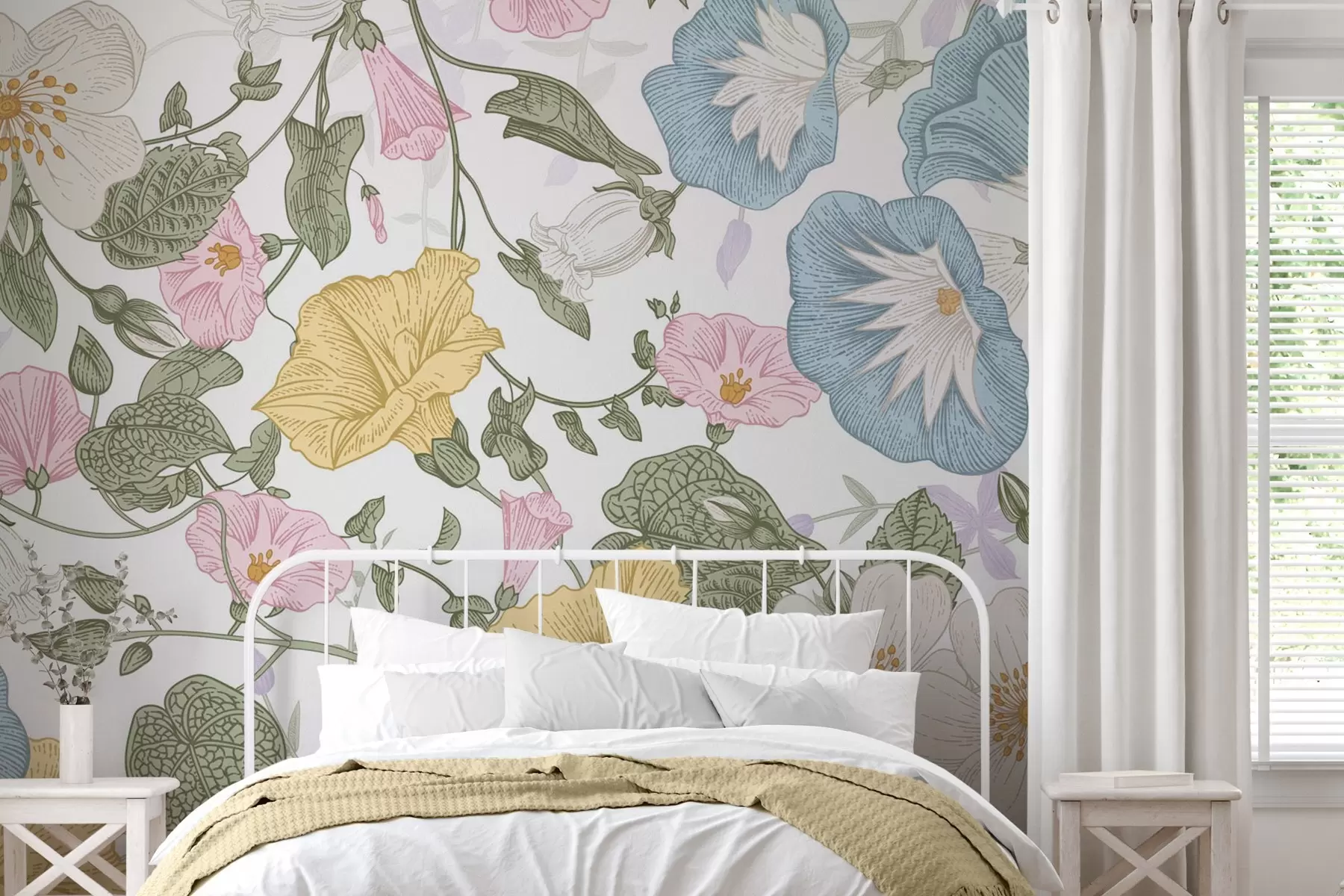 wall murals Flowers w04490