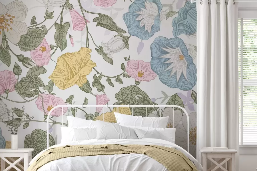 wall murals Flowers w04490