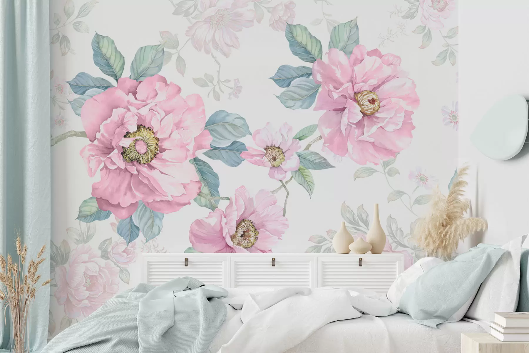 wall murals Flowers in bloom w04491