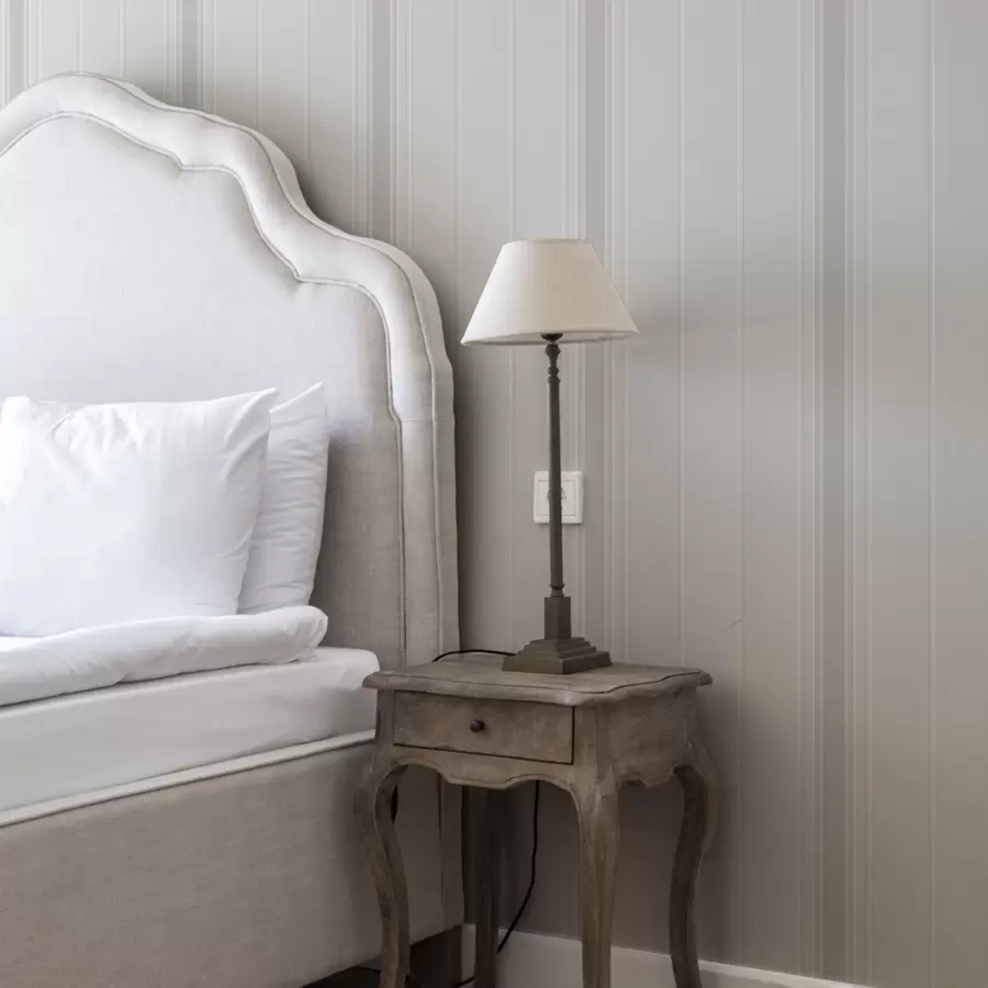 wall murals Light beige-toned stripes with wide accents a00518