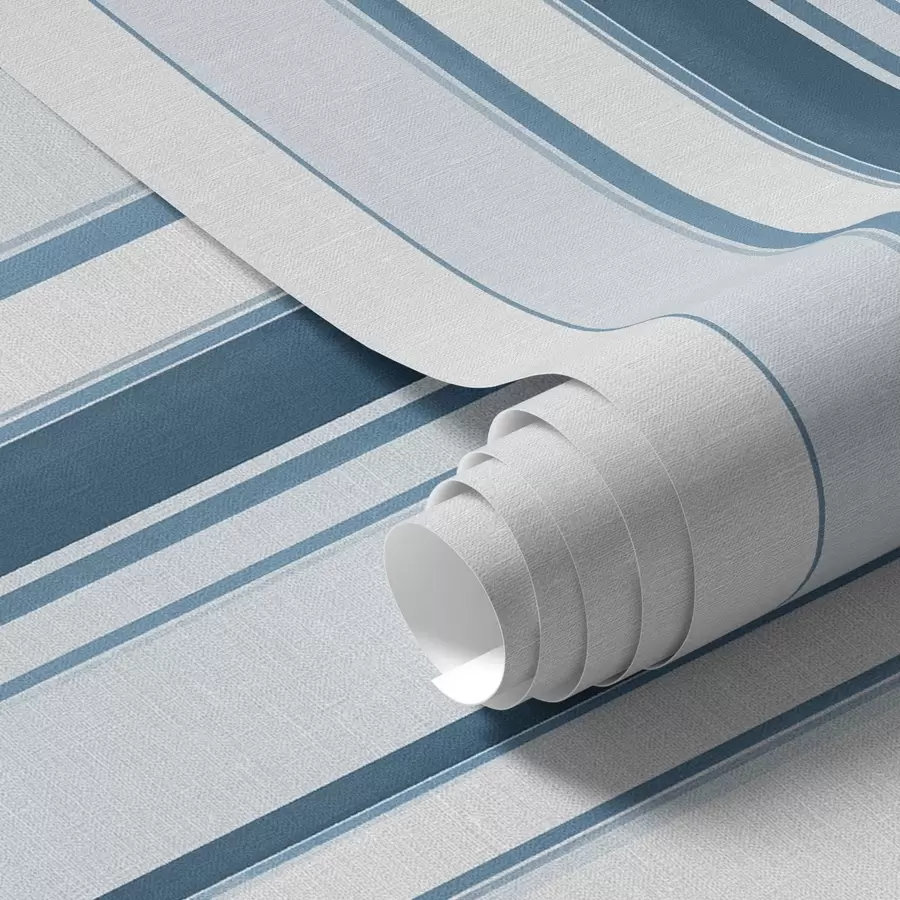 wall murals Many vertical stripes in turquoise and blue colors a00529