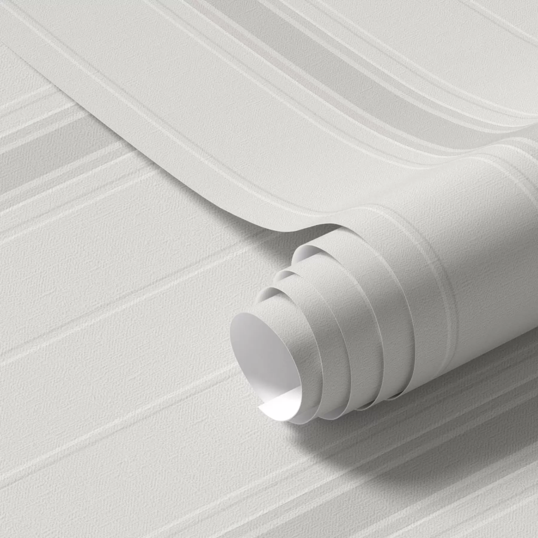 wall murals Beige background with thin and medium gray-white stripes a00559