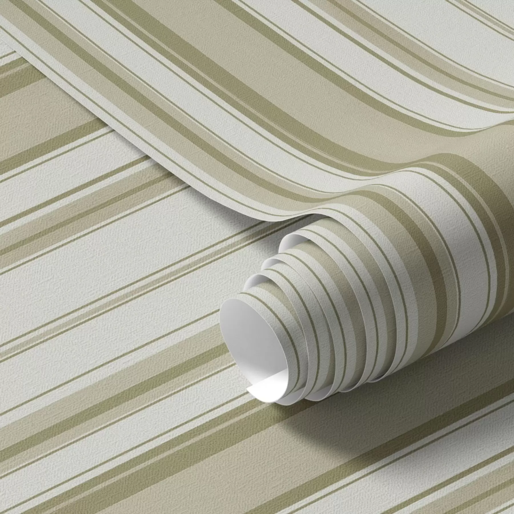 wall murals Cream background with gray-beige vertical stripes a00564