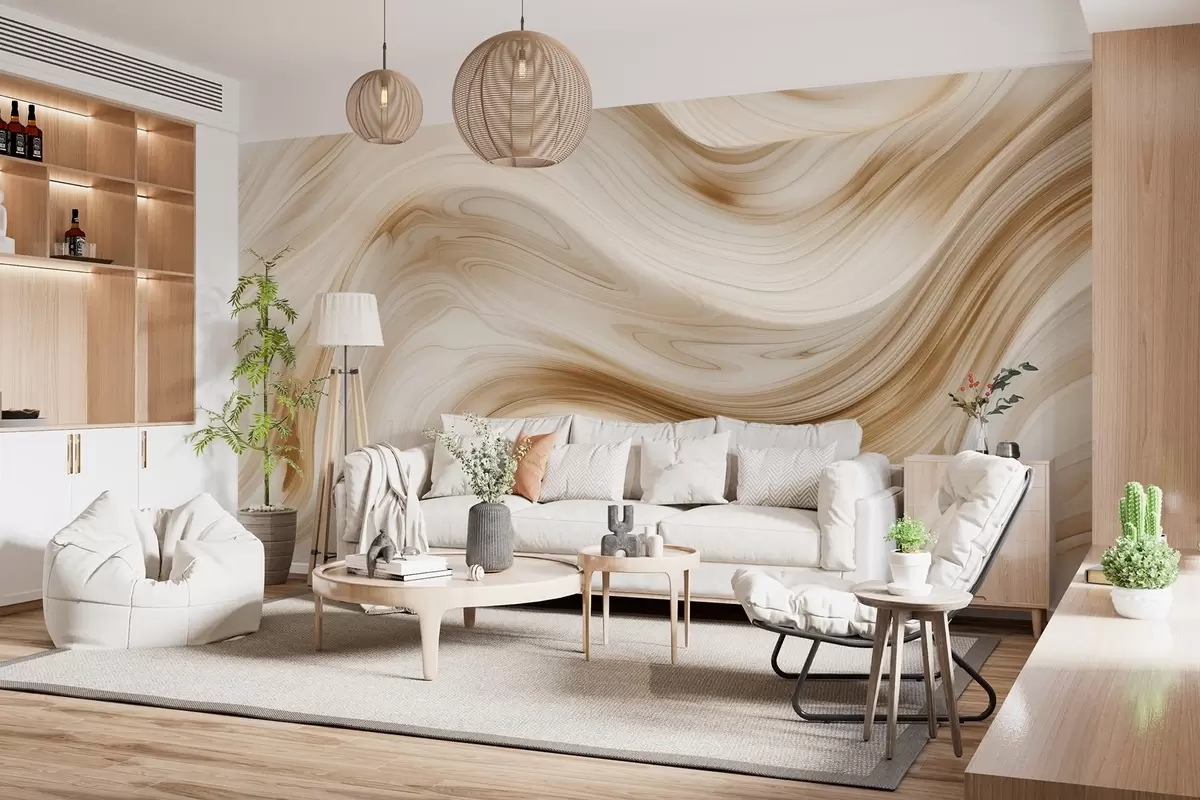 wall murals Abstract lines w04513