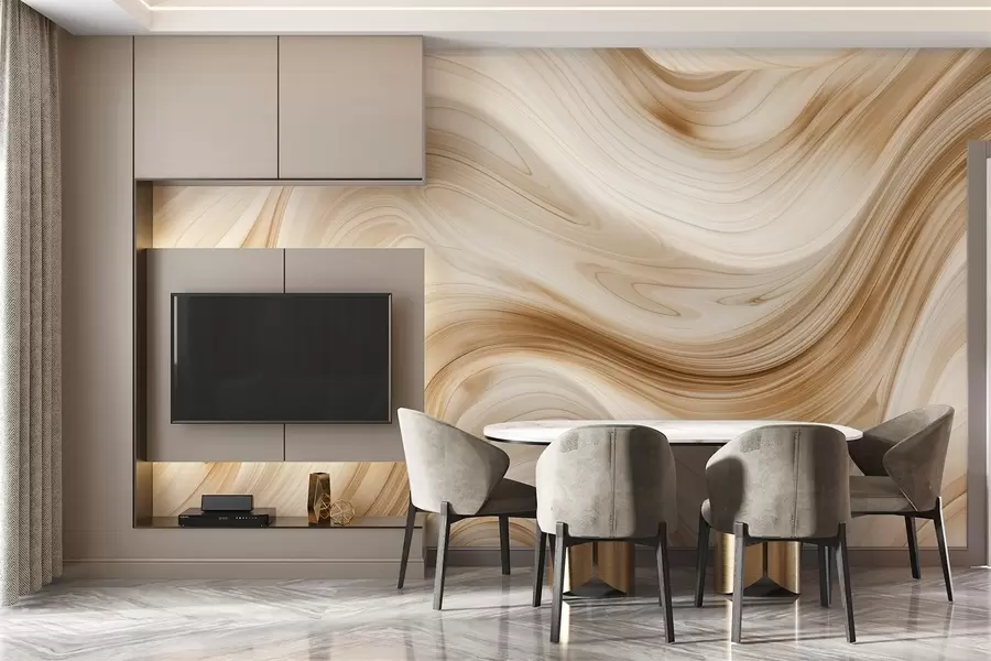 wall murals Abstract lines w04513