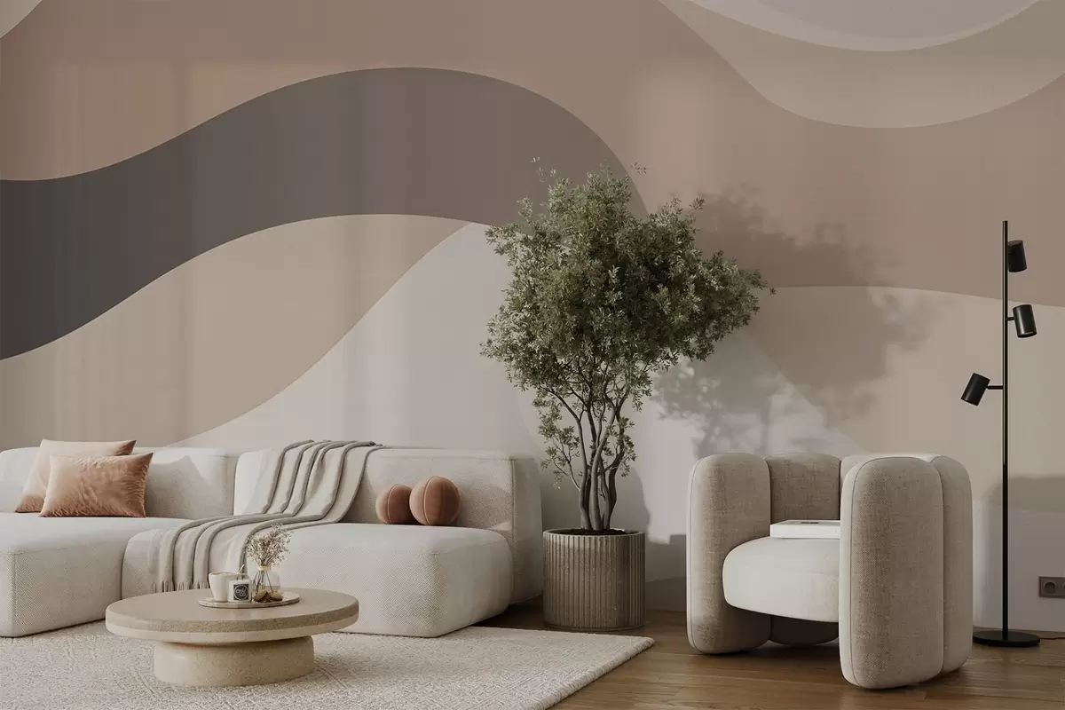 wall murals Abstract waves w04543