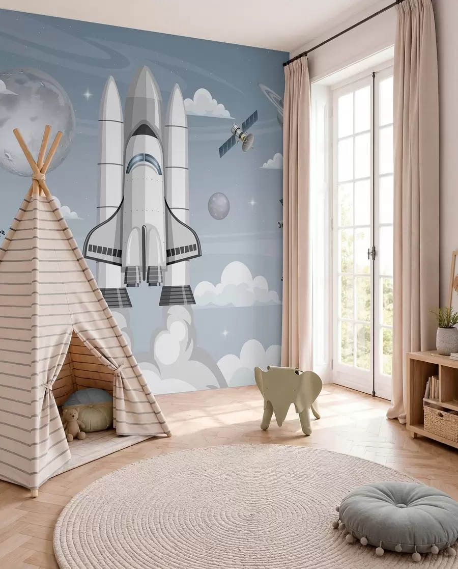 wall murals Space travel w04197