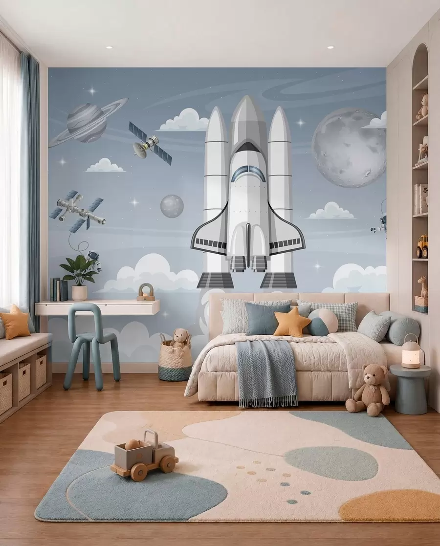 wall murals Space travel w04197