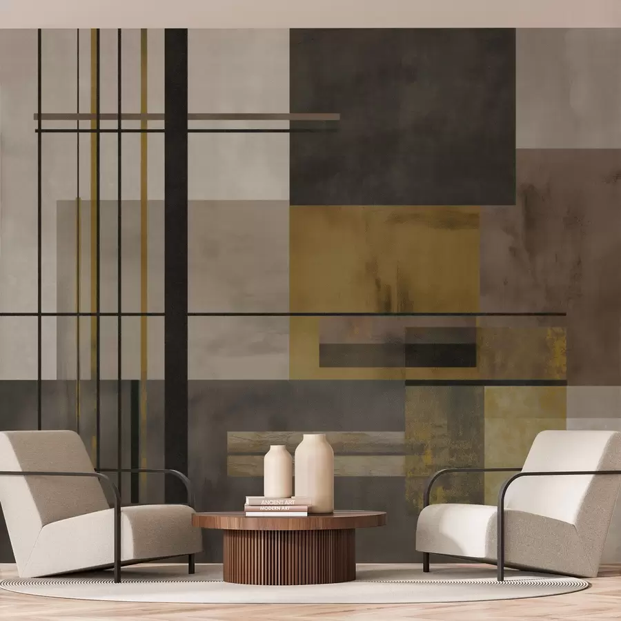 wall murals abstract geometry w04502