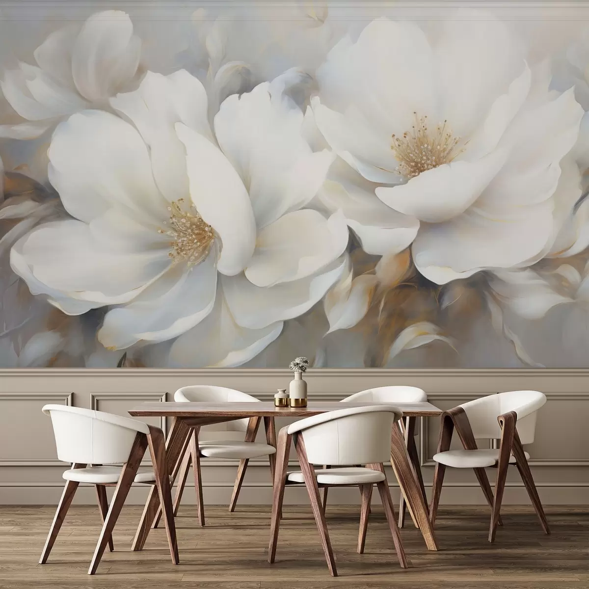 wall murals Huge flowers w04594