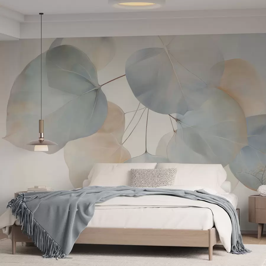 wall murals Huge leaves w04599