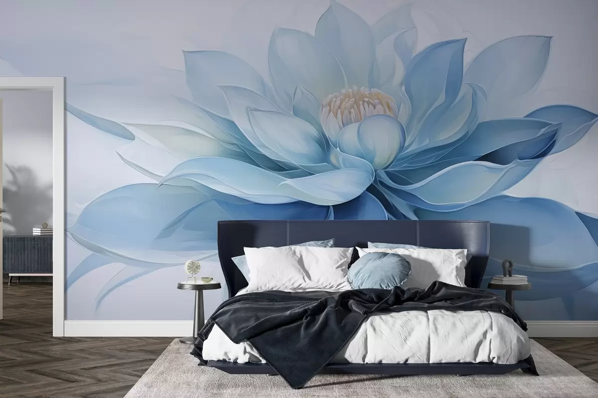 wall murals Mystery of the flower w04563
