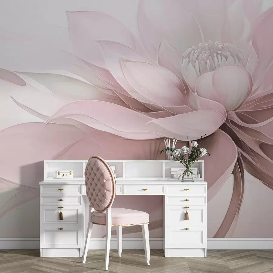 wall murals Mystery of the flower w04563v1