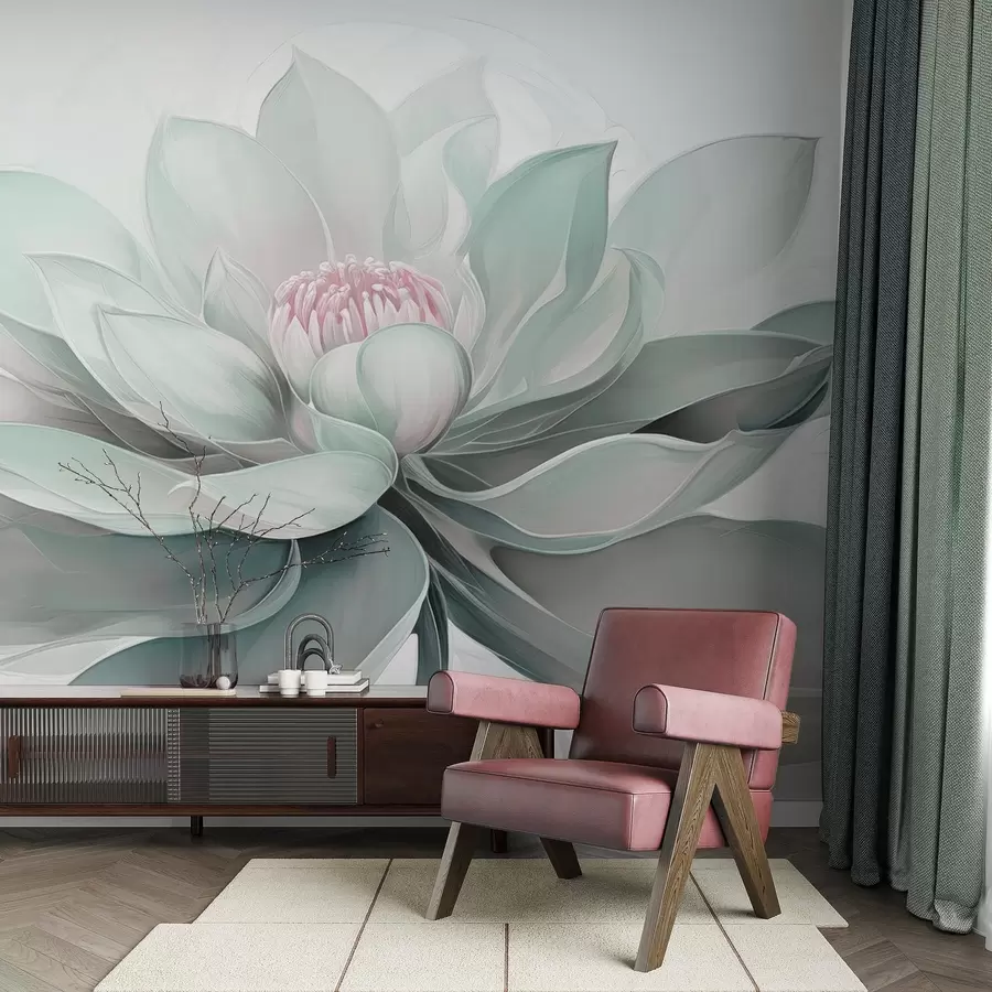 wall murals Mystery of the flower w04563v2