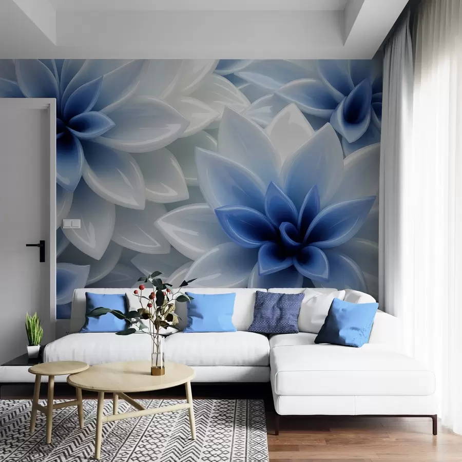 wall murals Floral symphony w04571v1