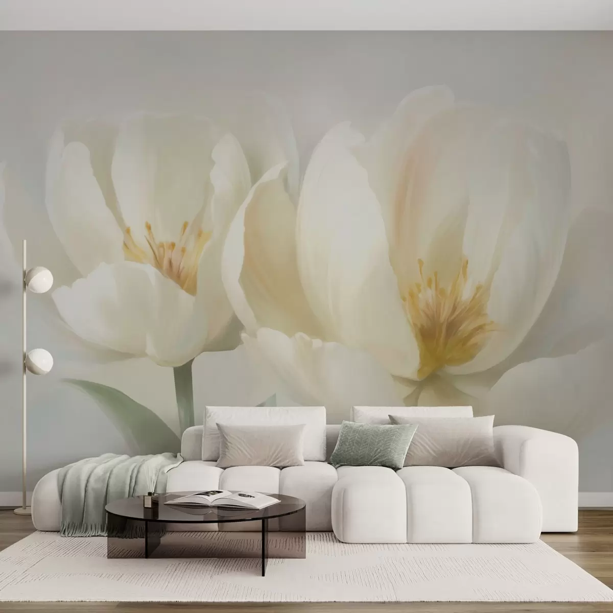 wall murals Flowers in bloom w04652
