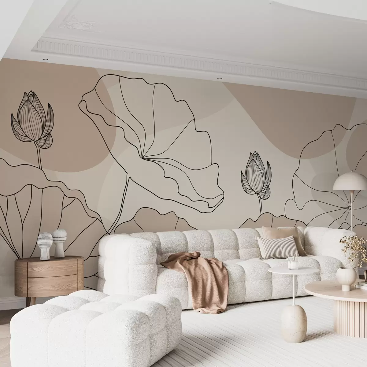 wall murals Lotus flowers w04648
