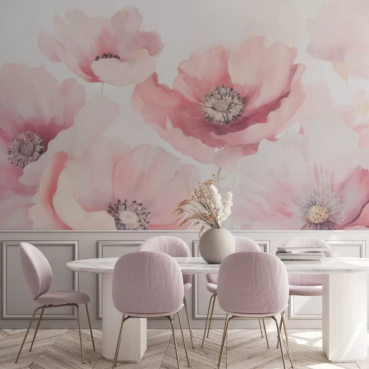 wall murals Poppies w04656