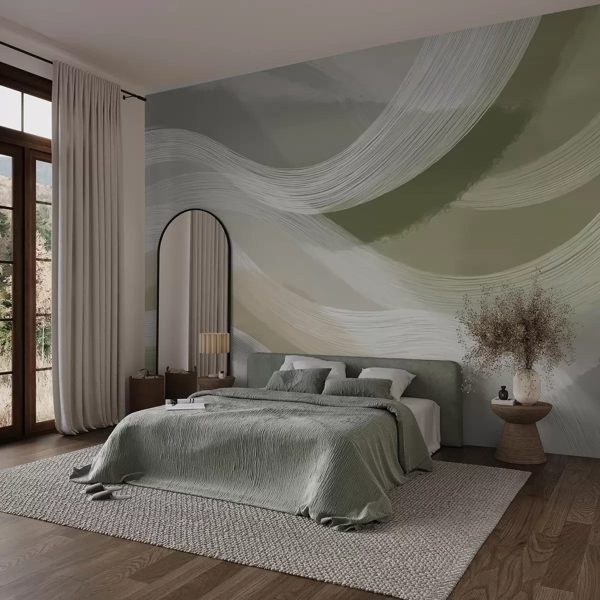 wall murals Abstraction w04712
