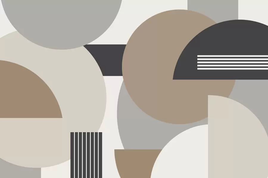 wall murals Geometric abstraction w04687