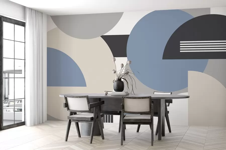 wall murals Geometric abstraction w04687v1