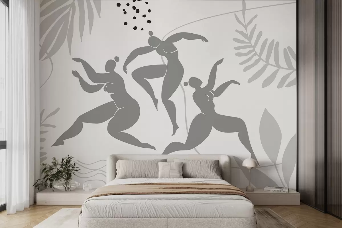 wall murals Abstract silhouettes of women w04725v1