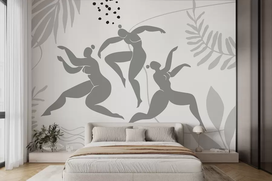 wall murals Abstract silhouettes of women w04725v1