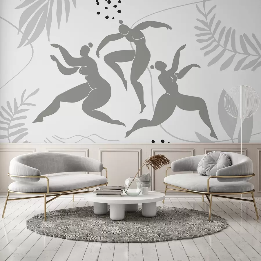 wall murals Abstract silhouettes of women w04725v1