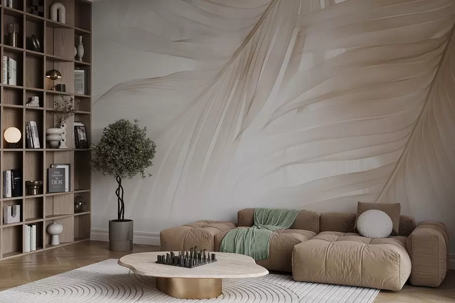 wall murals Fern leaves w04727