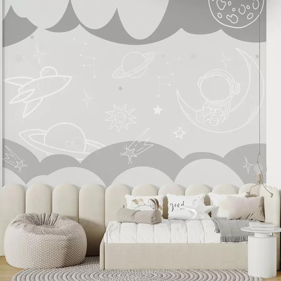wall murals Space adventures w04740