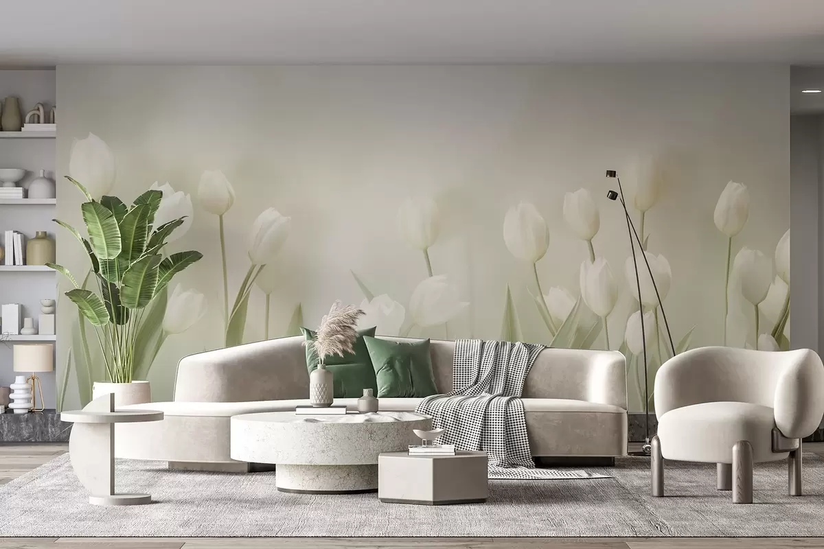 wall murals Tulips w04796