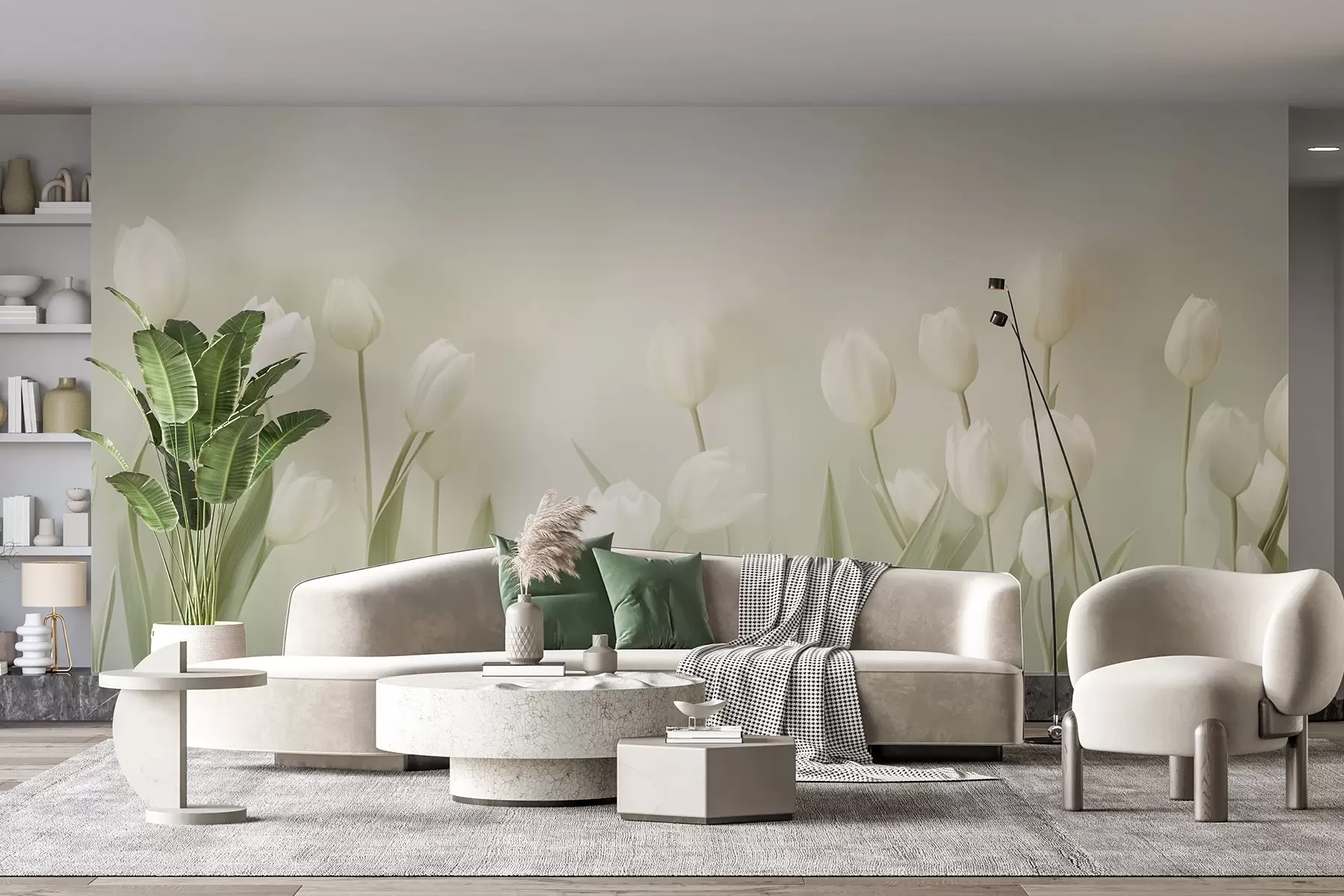 wall murals Tulips w04796