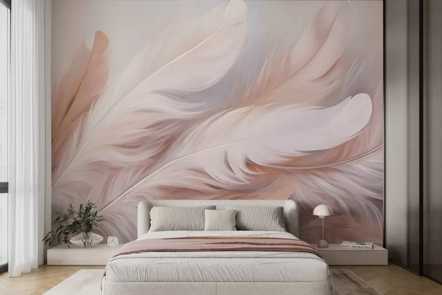 wall murals Feathers w04775
