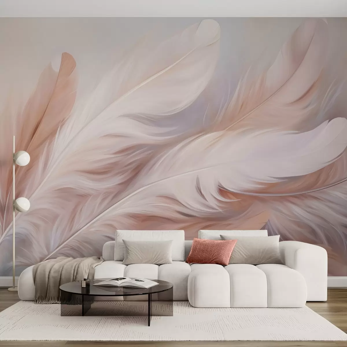 wall murals Feathers w04775