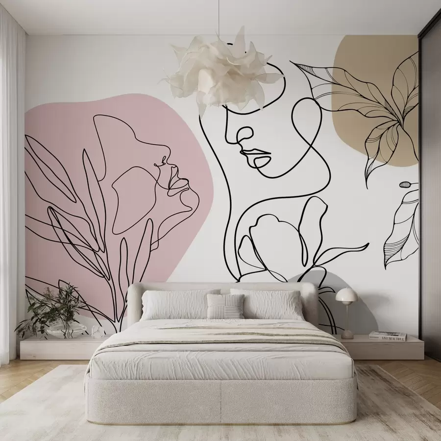 wall murals Abstraction w04780