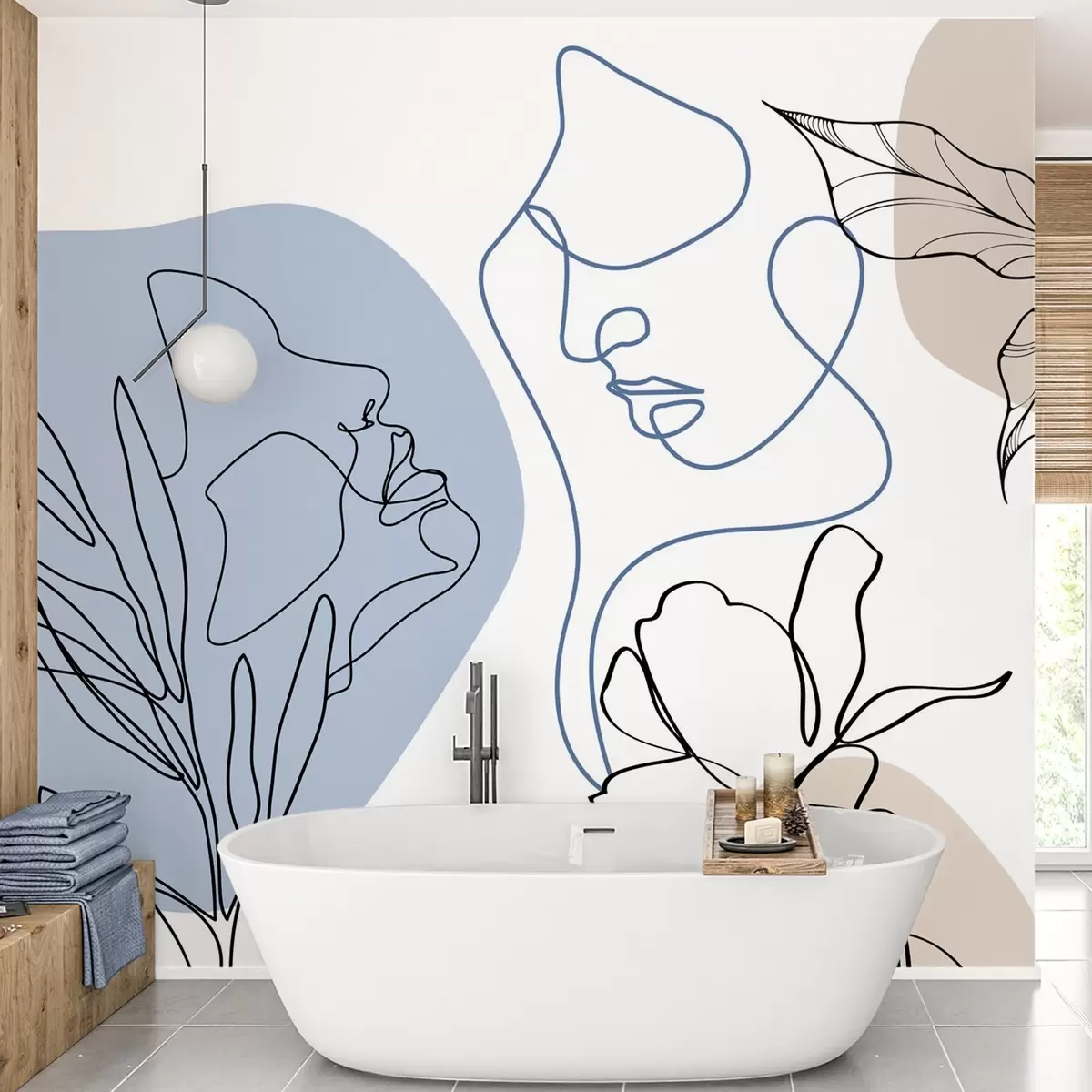 wall murals Abstraction w04780v1