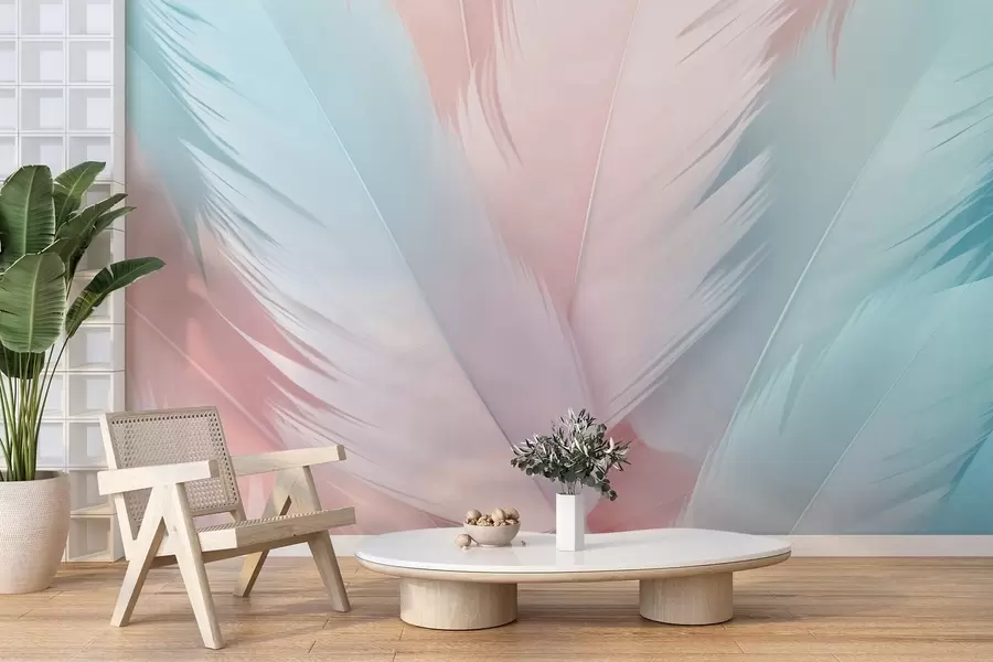wall murals Feathers w04808