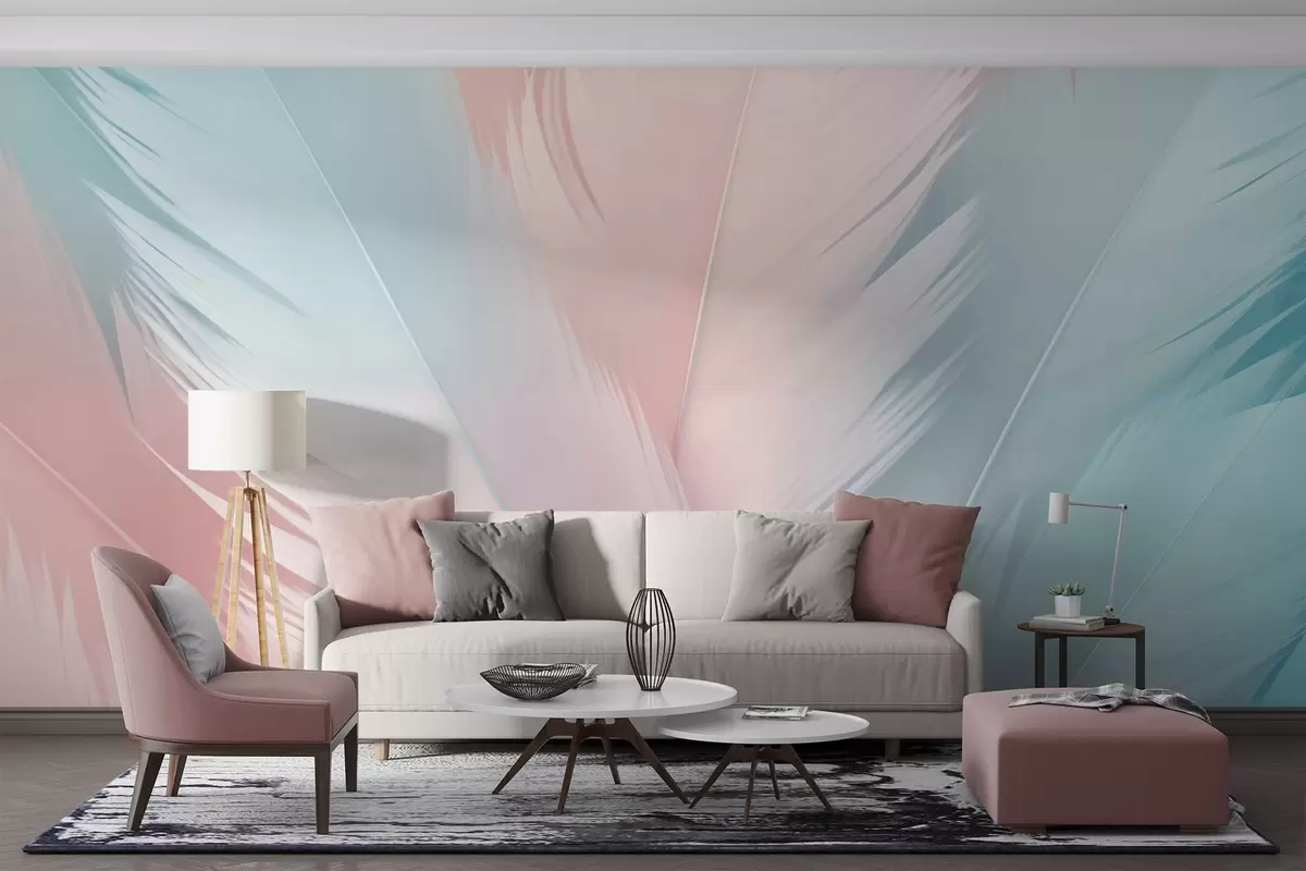 wall murals Feathers w04808