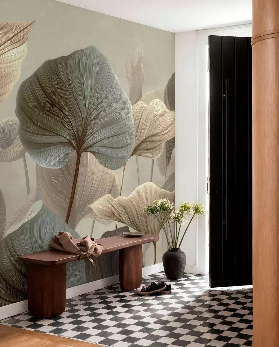 wall murals Leaves w04848